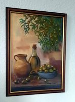Olivenöl Extra Vergine Öl auf Leinwand 33 x 43 cm