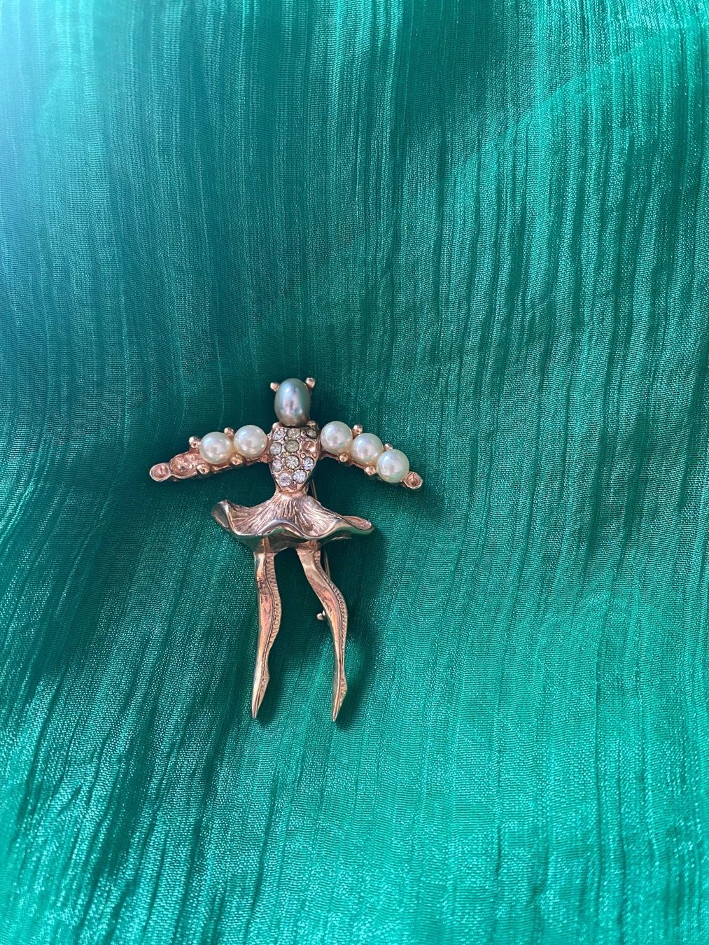 Broschen & Nadeln: RARITÄT - edle & antike Brosche Modeschmuck, 5x4cm – Gebraucht aus Winkel von ferrari2022 1