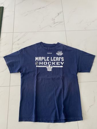 MAPLE  LEAFS HOCKEY Toronto Shirt XL Mass beachten abgenützt