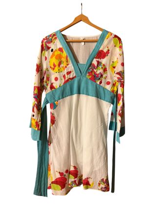 Damen Tunika mit bunten Muster - Gr. L