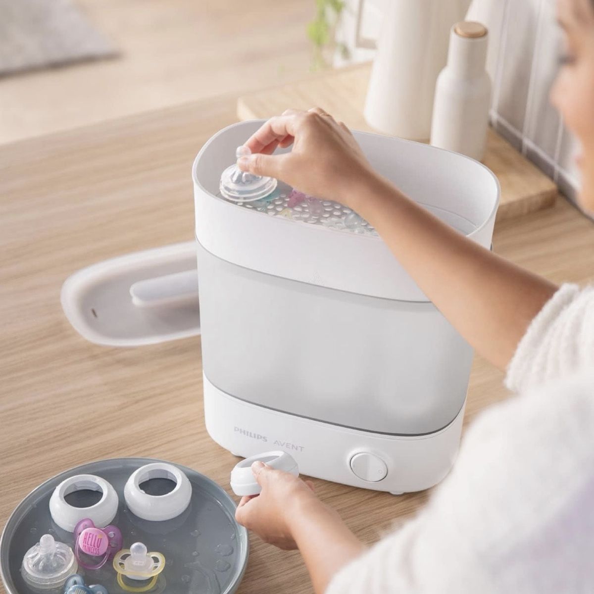 Philips Pasti del neonato: Philips Avent elektrischer Dampfsterilisator – Nuovo (secondo la descrizione) da Urtenen-Schönbühl venduto da Peklars 4