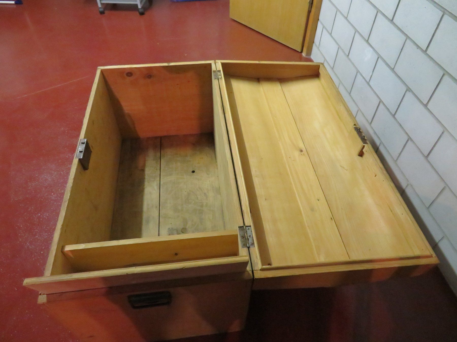 Truhen: Holztruhe Jg. ca.1955 – Gebraucht aus Oberburg von Genesis87 3