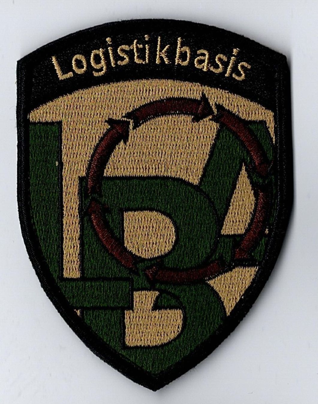 Schweizer Armee Plaketten & Abzeichen: Badge Logistikbasis mit Klett – Neu (gemäss Beschreibung) aus Thun von Nissan