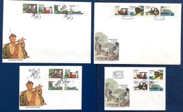 1984 FDC Madeira ( Portugal ) Transportmittel auf Madeira