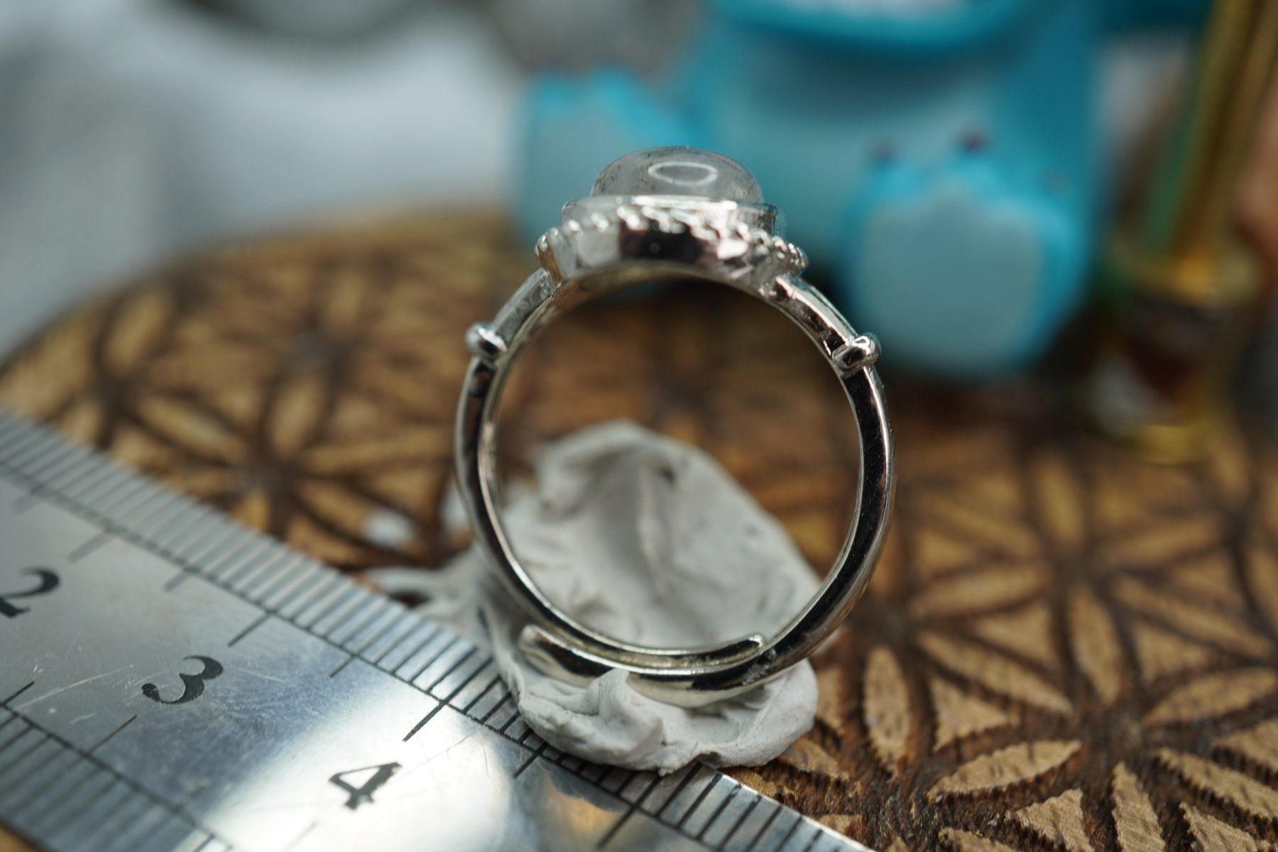 Minerali & Pietre curative: Labradorit     ring Grösse  Variabel     (Räumung!) – Nuovo e nell'imballaggio originale da Eschenbach SG venduto da topstone 4