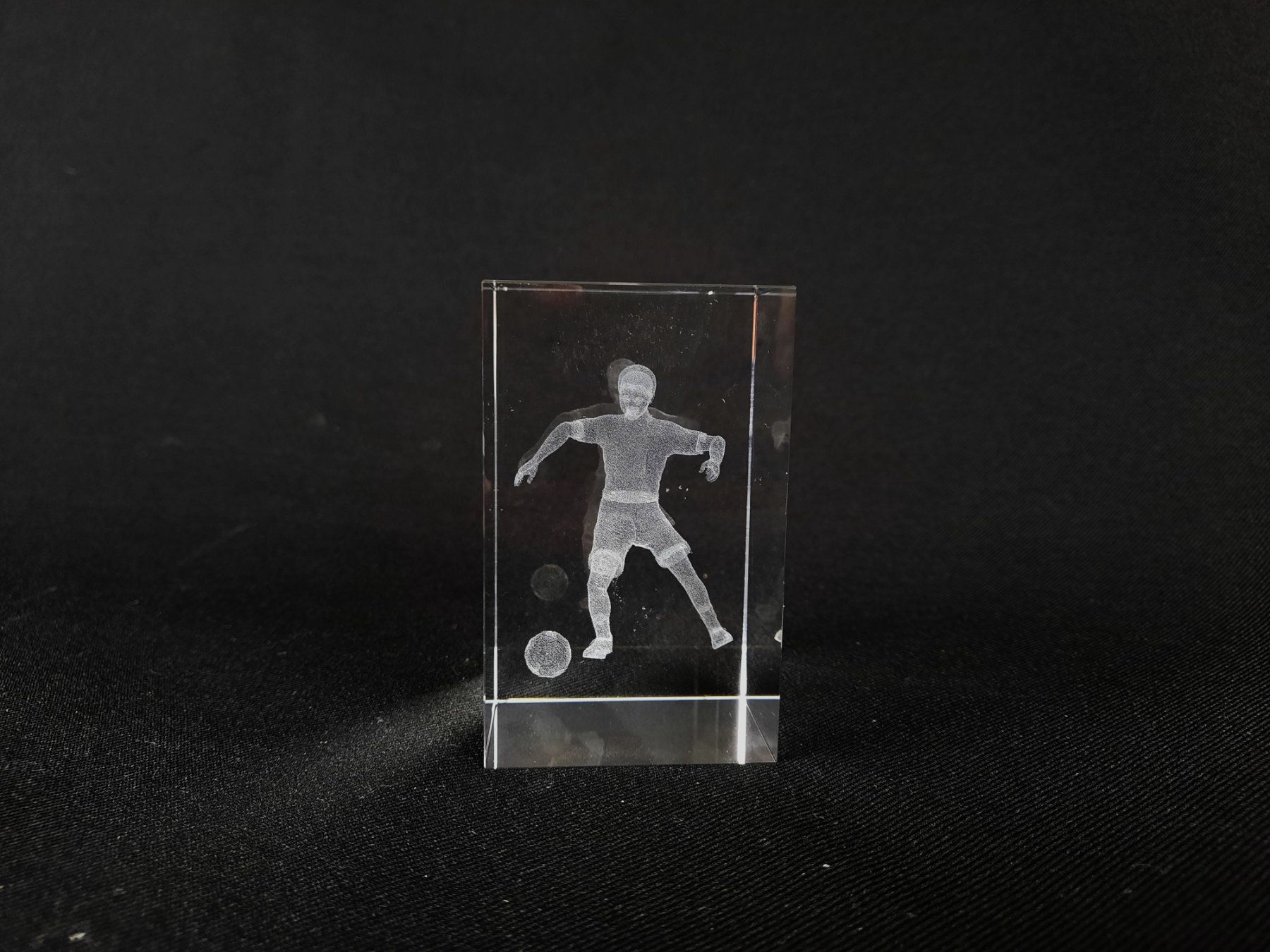 Bicchieri: Kristallglas 3d-Fussball – Nuovo (secondo la descrizione) da Beinwil am See venduto da Restwert_Beinwil
