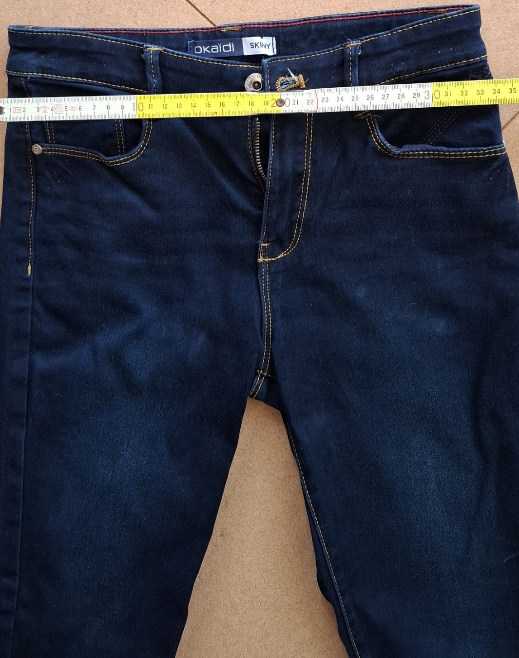 Okaidi Pantaloni: Jeans blau Skinny  152 von Okaidi – Usato da Thun venduto da lede 4