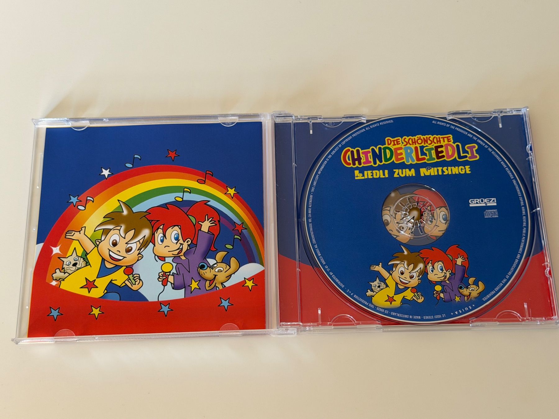 CD: CD Die Schönschte Chinderliedli - Liedli zum Mitsinge – Usato da Altstätten SG venduto da sheamus 2