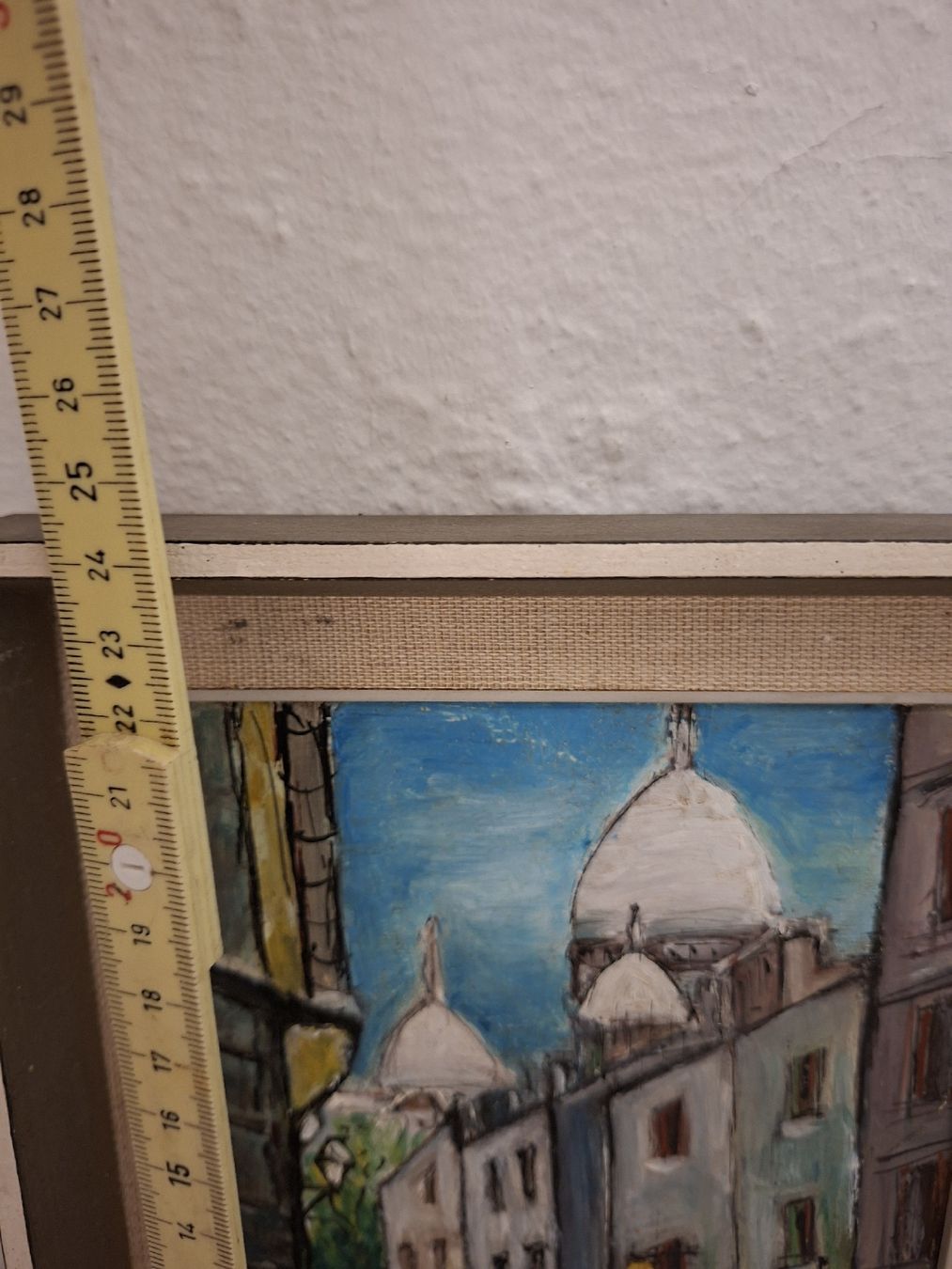 Dipinti: Gemälde Sacré-Cœur Paris signiert  – Usato da Olten venduto da Mezopotamya 4