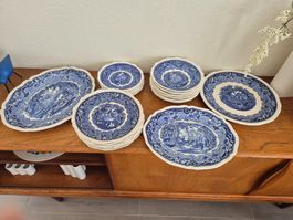 Vaisselle assiettes MASON'S VISTA anglaise ancienne