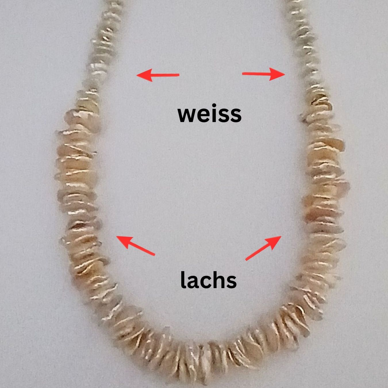 Catenine: Perlenkette Collier Halskette Keshi bicolor Unikat – Nuovo e nell'imballaggio originale da Lütisburg venduto da Emarra 5