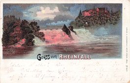 Gruss Rheinfall Strasssteine