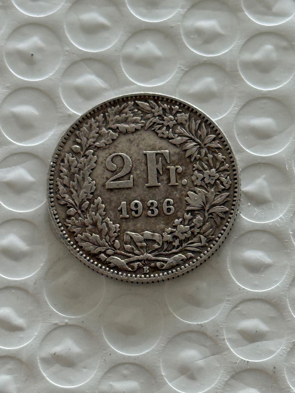 Tutti le monete: 2 Franken 1936  Rar – Usato da Wallisellen venduto da SWISS_SILVER1 1