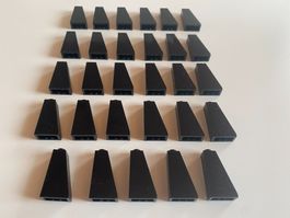 LEGO - DIVERSE - SCHWARZE - SCHRÄG - STEINE