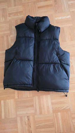 Warme, schwarze Zara Weste für Herren - Top Zustand!