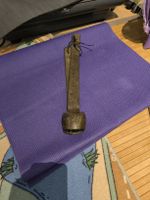 Kuhglocke antik mit Lederriemen gebrauchter Zustand