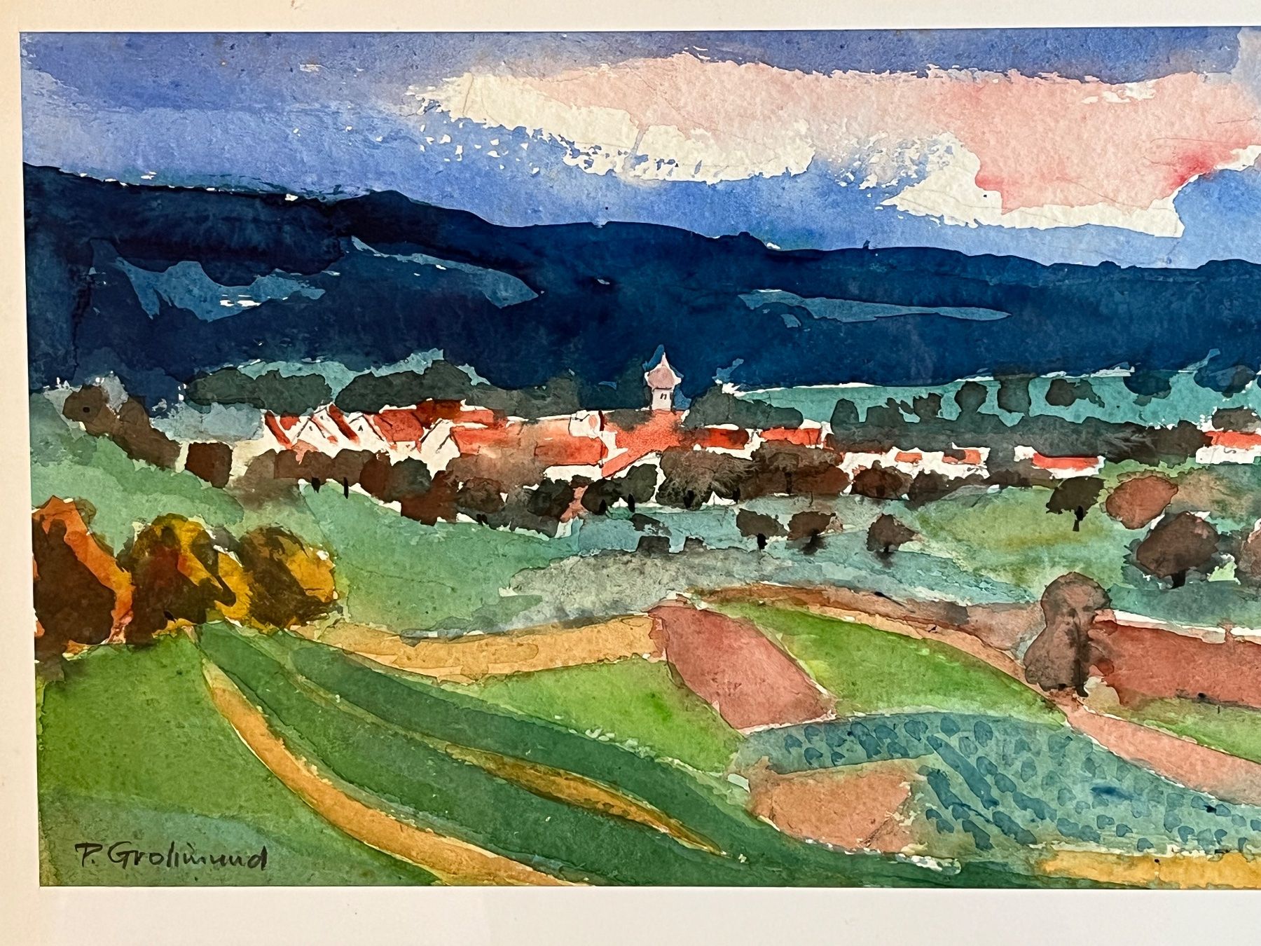Dipinti: Bild Paul Grolimund – Usato da Basel venduto da PAUL_ART