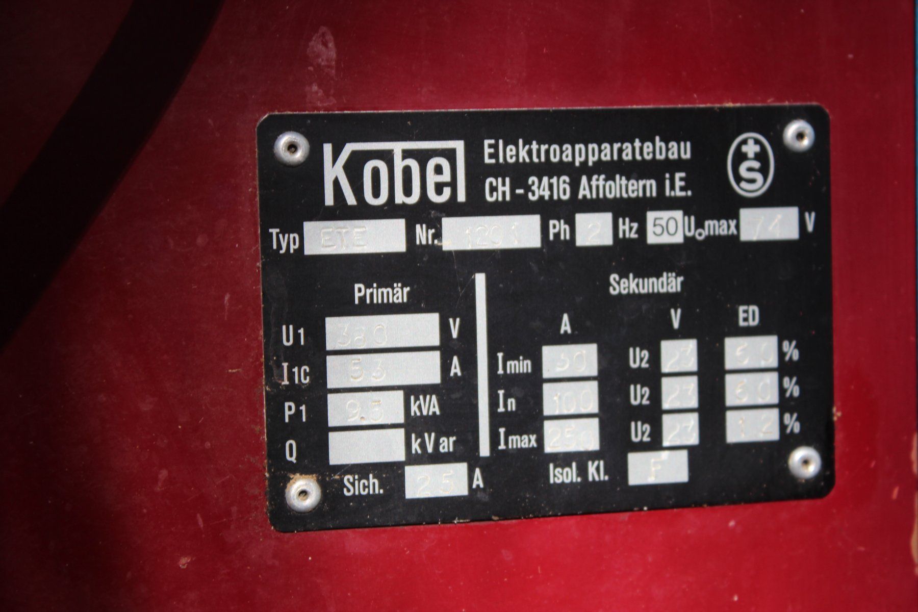 Löten & Schweissen: Schweisstransformer electronic 250A – Gebraucht aus Schoenenwerd von StaSchaer 3