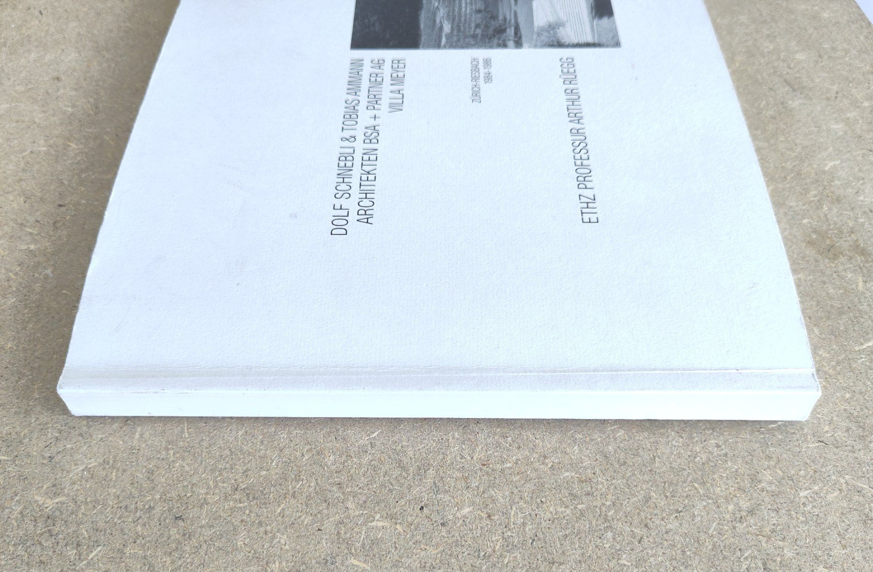 Libri: Architekten Schnebli & Ammann  VILLA MEYER Planbuch 1995 – Usato da Pfäffikon ZH venduto da rabali 8