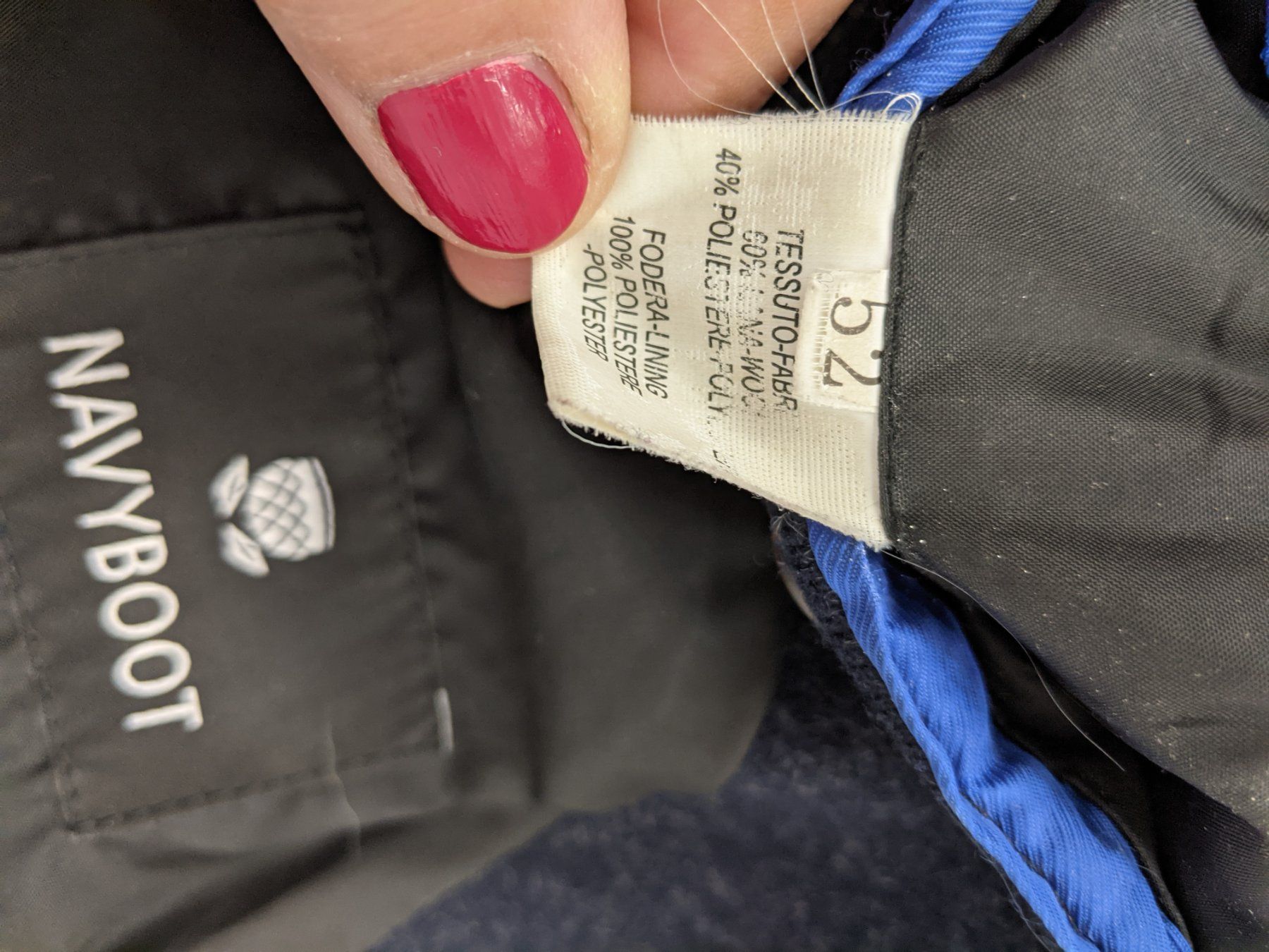 Navyboot Giacche: Navyboot Herren Blazer Gr 52 – Usato da Langnau am Albis venduto da Judithsebi 7