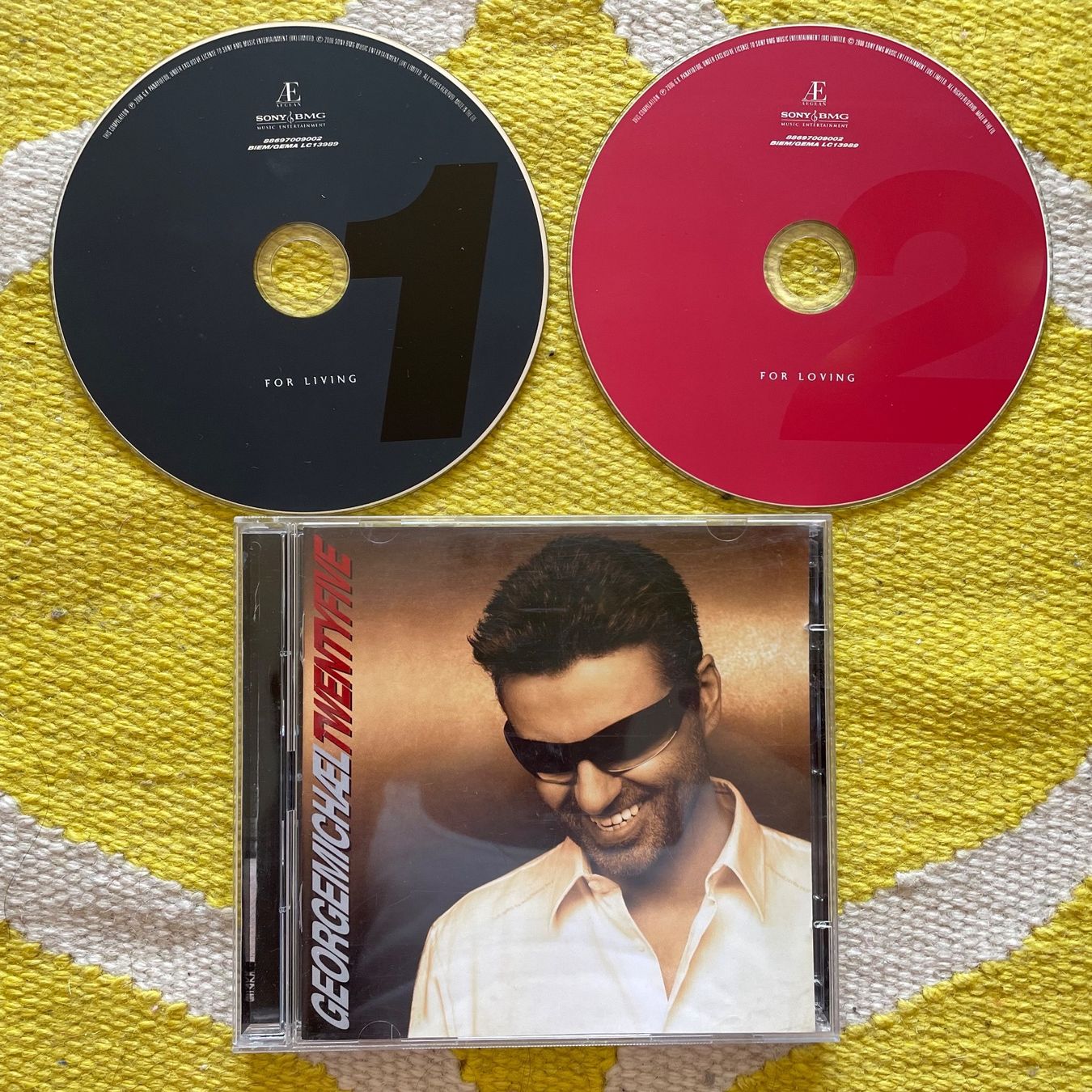 CDs: GEORGE MICHAEL-2CD GREATEST HITS TWENTYFIVE – Gebraucht aus Rorschacherberg von