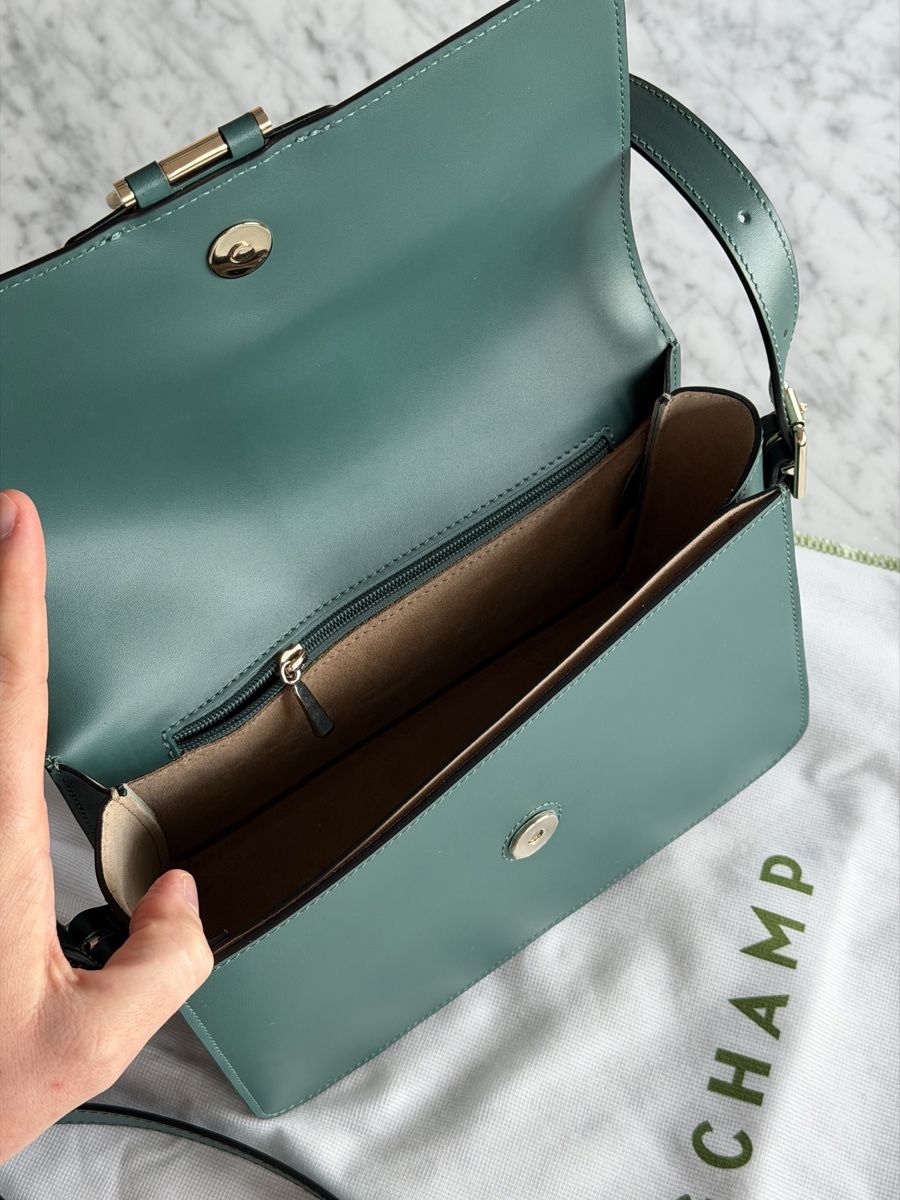 Longchamp Borse da donna: Longchamp Box Trot Grün Medium – Nuovo (secondo la descrizione) da Baden venduto da GregK02 5