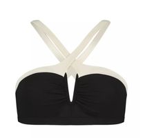 Damenbikinioberteil Beach Life Vanilla Black Grösse EU 36, S