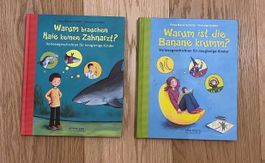 2 tolle Vorlesebücher zu Kinderfragen - sehr guter Zustand