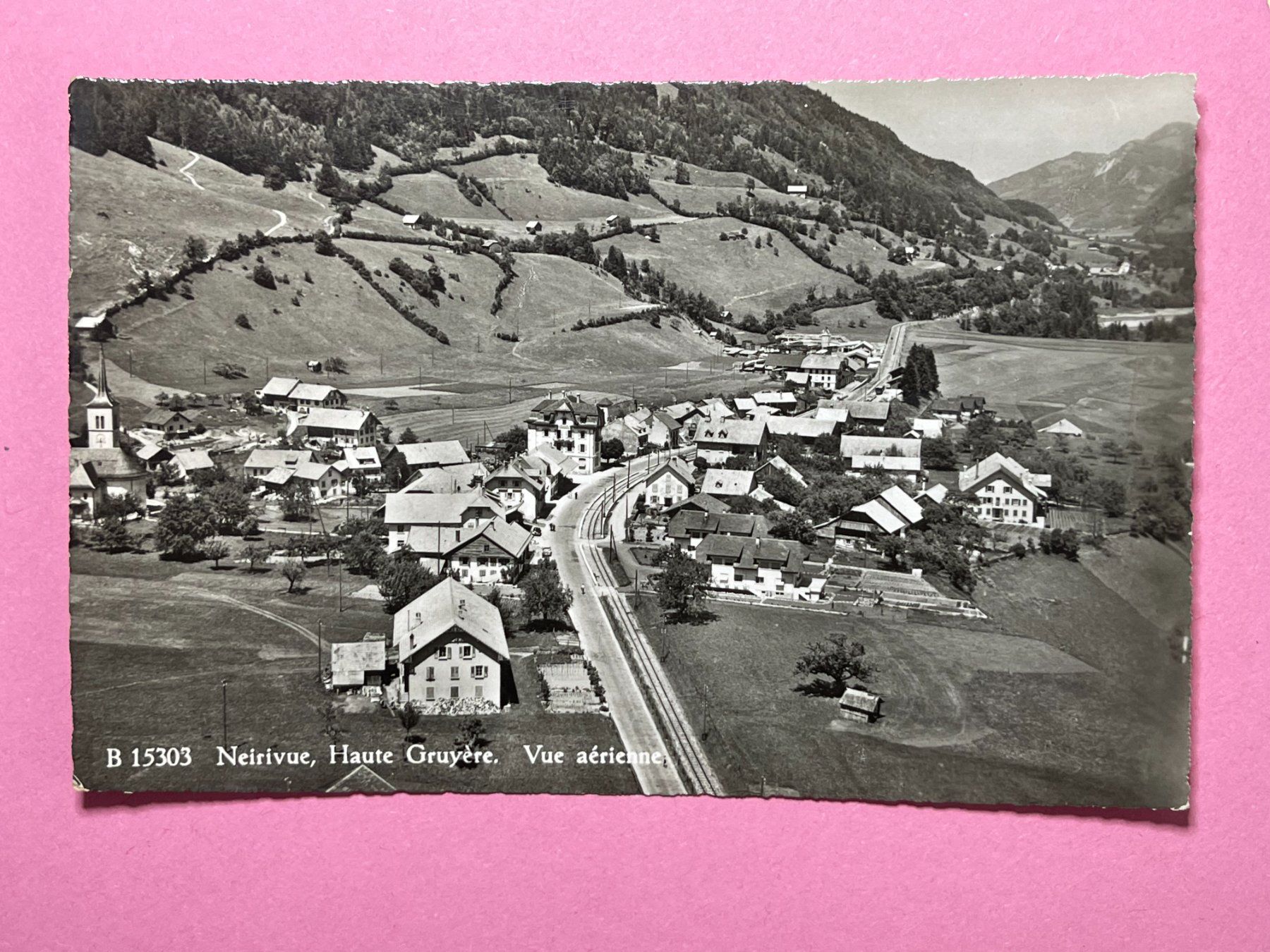 Cartoline postali: Neirivue, Haute Gruyère – Usato da Steg VS venduto da danwer74