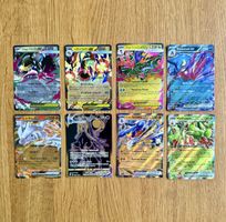 Pokémon Ultra Rare ex VMAX Lot Konvolut 8 Karten SV SWSH