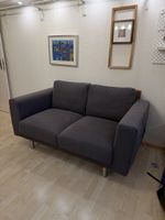 2er Sofa dunkelgrau 160x90