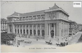 Geneve - Hotel des Postes - animee