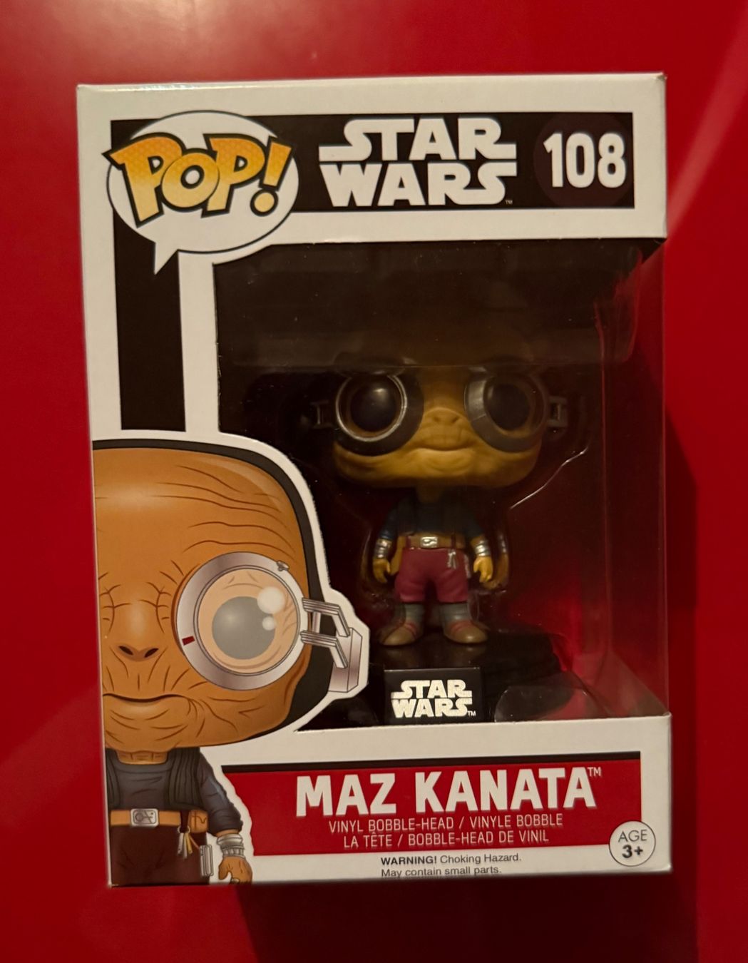 Funko Figuren: Funko Pop! Star Wars - Maz Kanata – Neu und originalverpackt aus Moudon von CollectorGeek