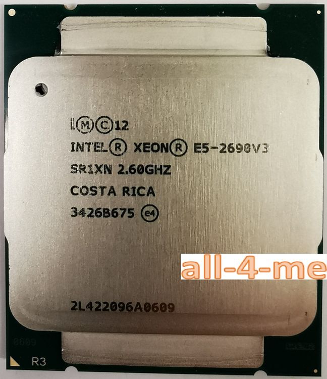 Intel® Xeon® Prozessor E5-2690 v3 2,6GHz 12C/24T 30MB Cache | Kaufen ...