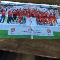 FC Thun - Meister Poster 2026 - Super Zustand!
