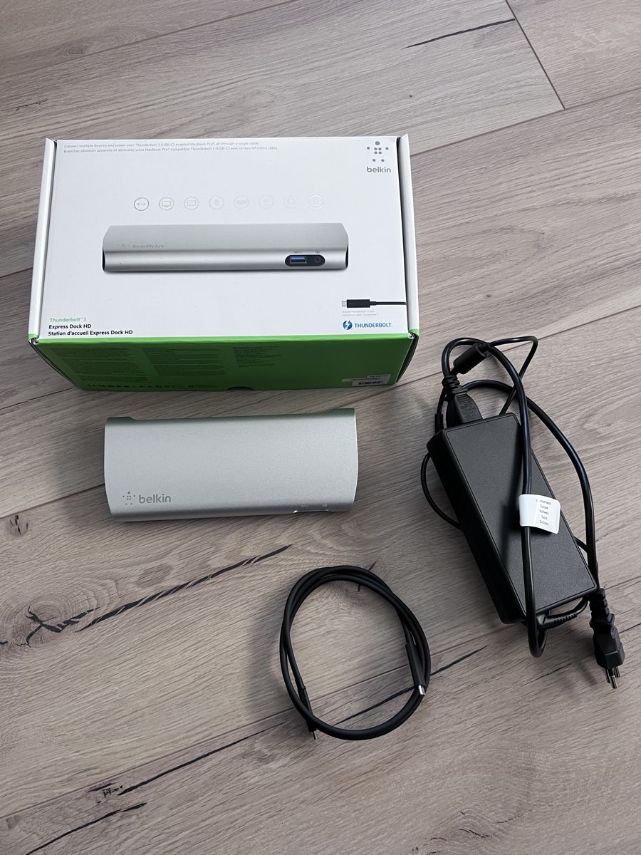 Belkin Dockingstation: Computer Thunderbolt 3 Express Dock HD – Neu (gemäss Beschreibung) aus Werthenstein von S.Schwarzentruber3