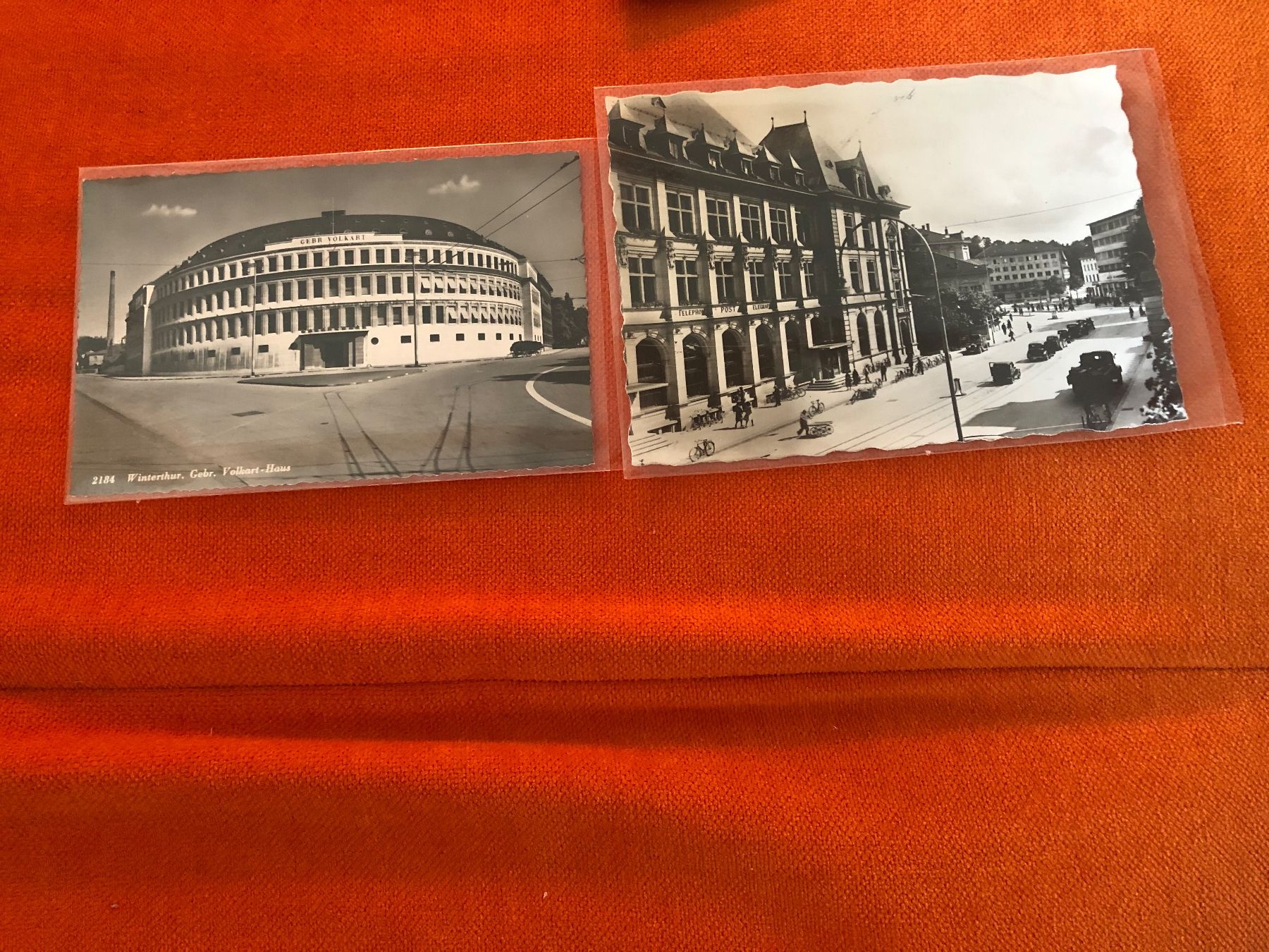 Cartoline postali: 2x WINTERTHUR vor 80 Jahren  - interessant – Usato da Lufingen venduto da Rac0 2