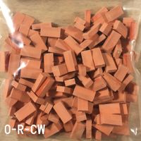 HUGWA Spur 0 Ziegel (Naturrot) - 500 Stk.