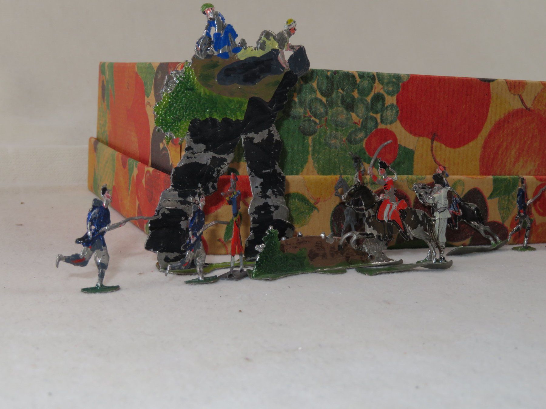 Spielzeuge: Grosses Zinnfiguren Set – Gebraucht aus Reinach BL von