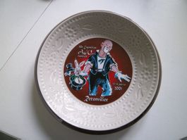 Assiette 50ème AJO cunicole " GROCK "