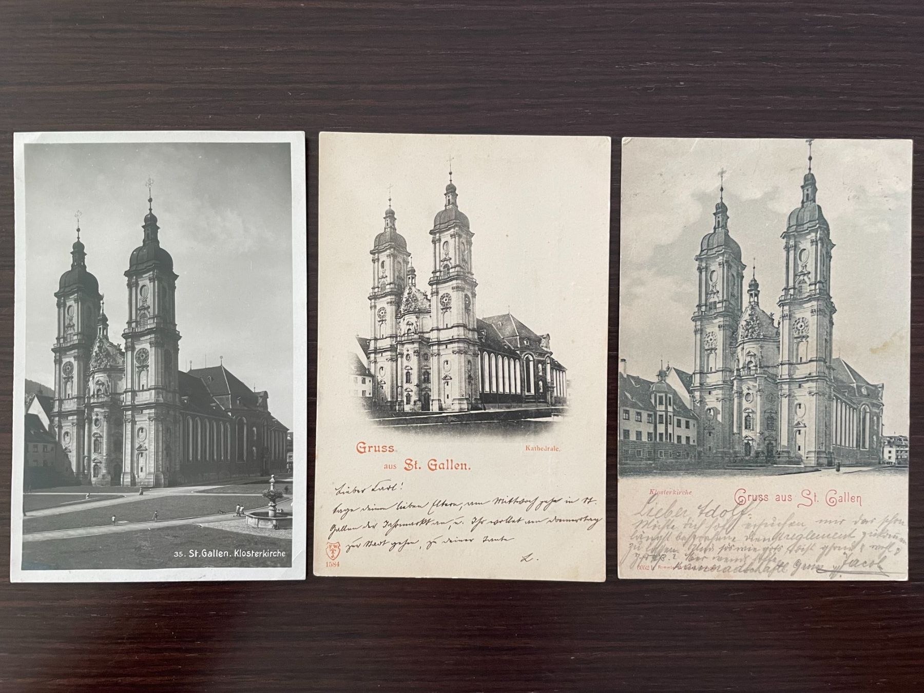 Cartes postales: ST. GALLEN und seine Kirchen, 11 Ansichtskarten – D'occasion à Wald ZH par TLILEF 7