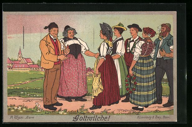 Cartoline postali: Bern, Schweizer Landesausstellung 1914,  – Usato da Berlin venduto da bartko-reher