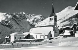 Bellwald   VS   ob Fiesch  mit Wannehorn      ca.  1970