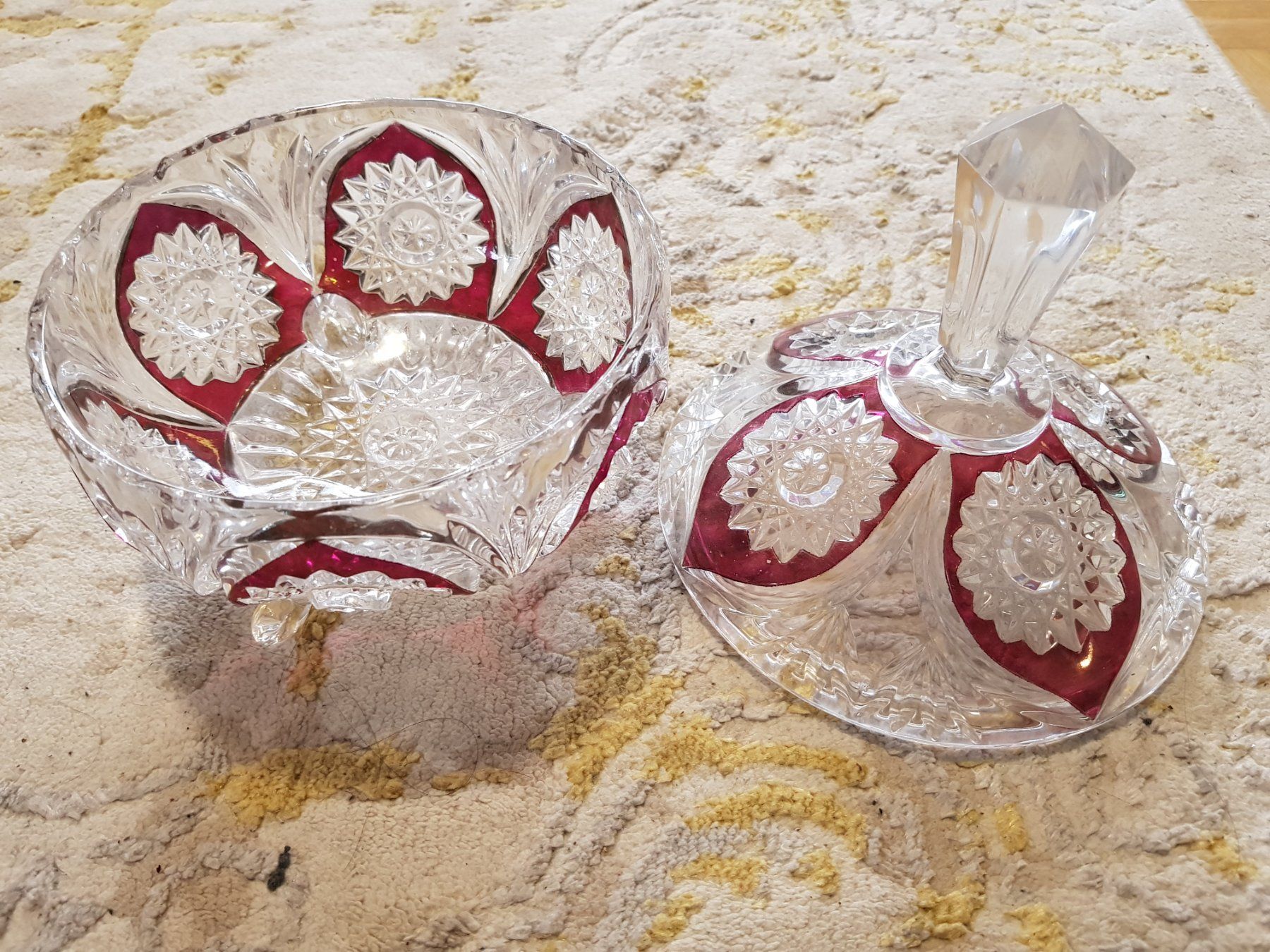 Vasen & Gefässe: BLEIKRISTALL-SET  VASE UND SCHALE – Gebraucht aus Killwangen von Marc-Antonio 3