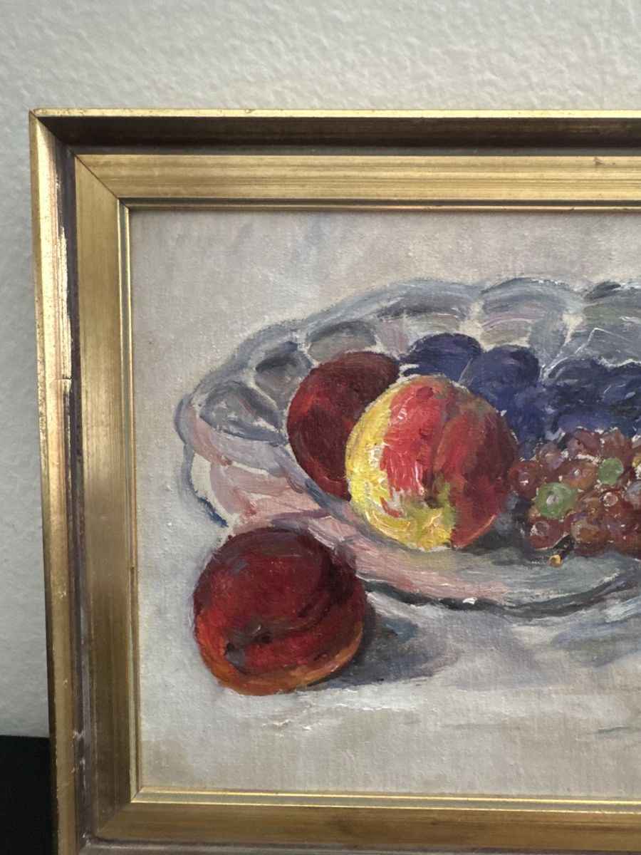 Gemälde: Originales Ölgemälde, Früchte-Stillleben, signiert – Gebraucht aus Buchs AG von ChrizZa 1