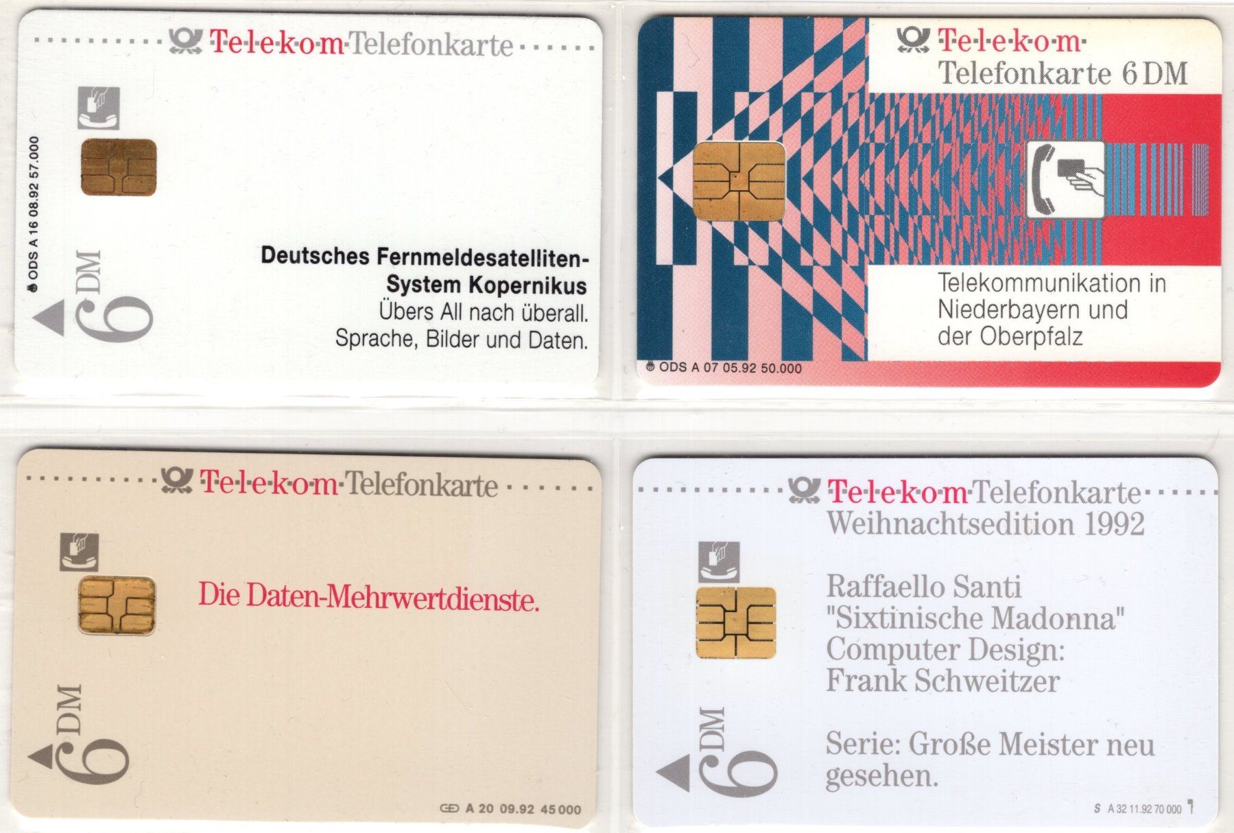 Schede telefoniche: 4 volle Deutsche Telefonkarten der A-Serie – Nuovo (secondo la descrizione) da Eglisau venduto da Chperfins 1