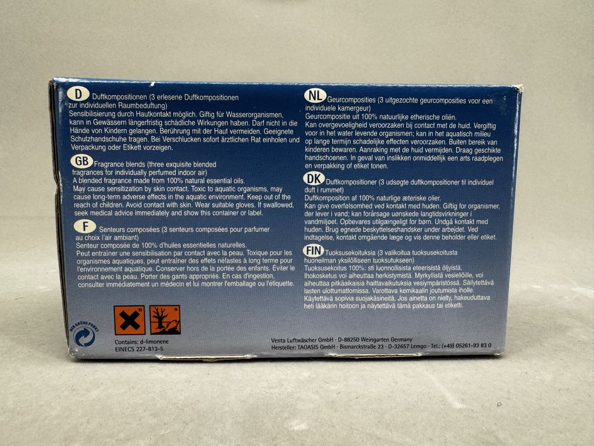 Venta Luftreiniger: TAOASIS Duftkompositionen 3x50ml Raumduft Set ätherische Öle – Neu und originalverpackt aus Zürich von Nobs1 2
