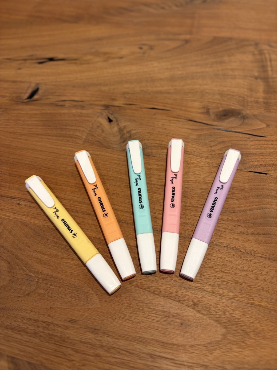 Stabilo Penna & Evidenziatori: 5 Stabilo Textmarker Pastell – Nuovo (secondo la descrizione) da Studen BE venduto da Milaic