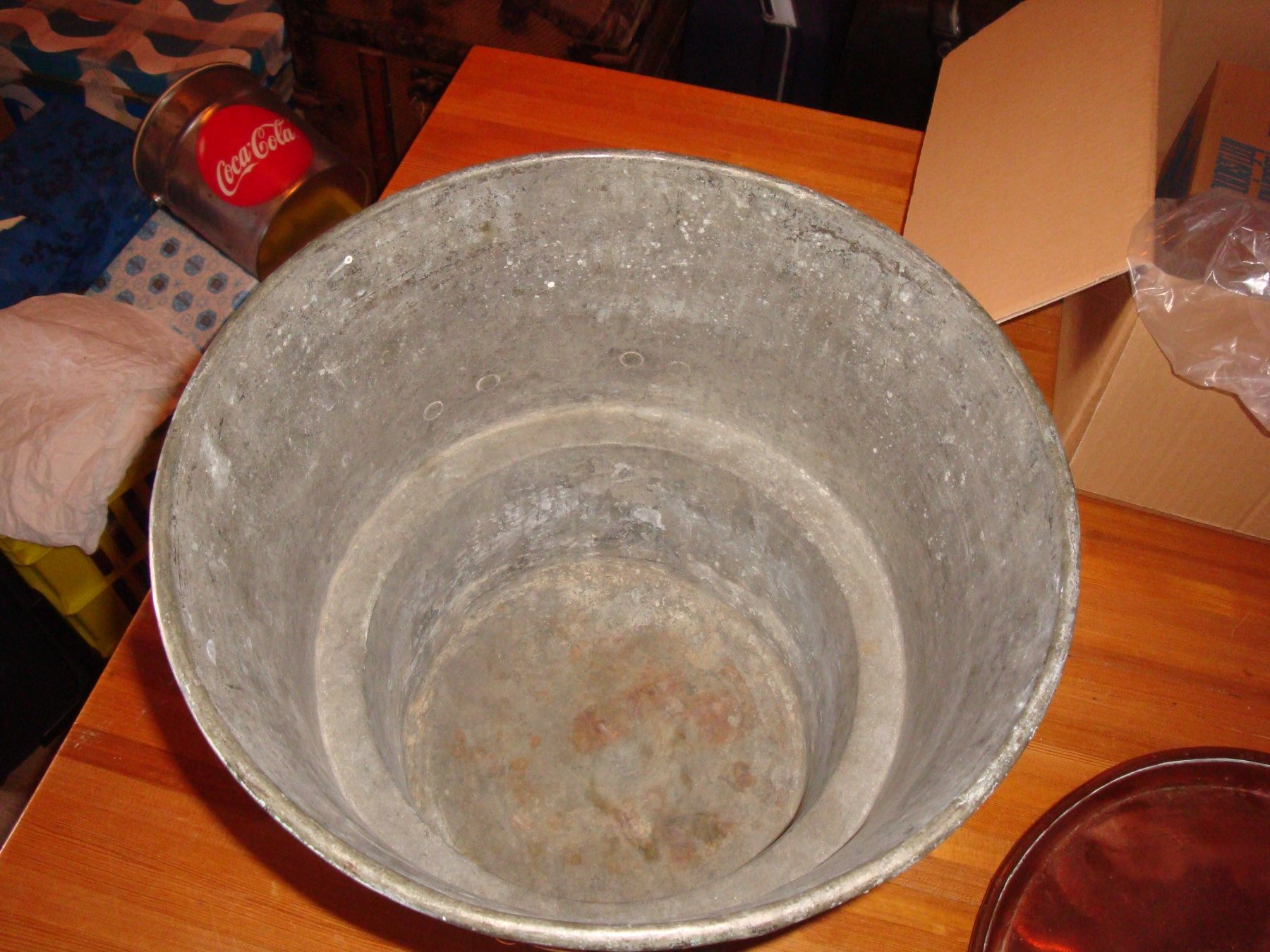 Pentole: Grosser Kupferkessel mit Deckel – Usato da häusernmoos venduto da buc_8ftk 3