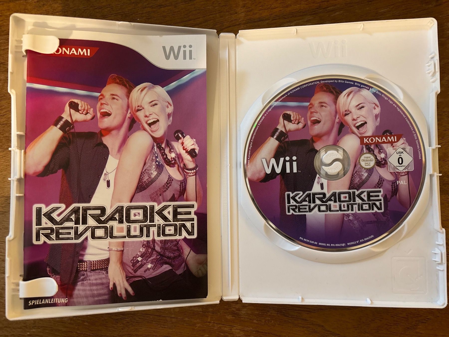 Nintendo Giochi: KARAOKE REVOLUTION - NINTENDO WII – Usato da Zürich venduto da hiddentreasures_zh 2